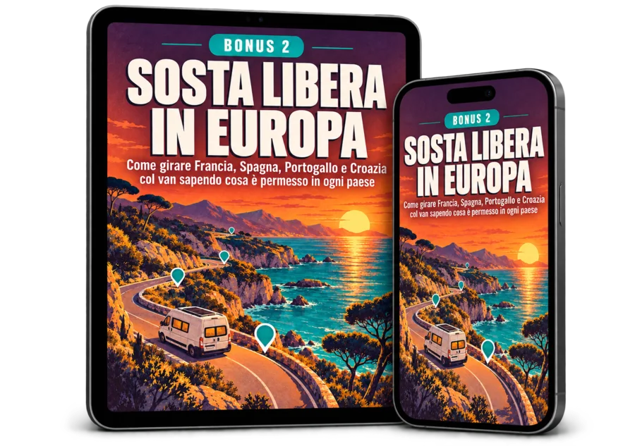 Bonus 2: Sosta Libera in Europa, su tablet e telefono